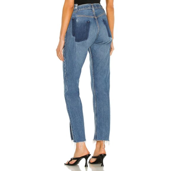 EB Denim OG Split Hem in Medium Wash - Picture 3 of 4